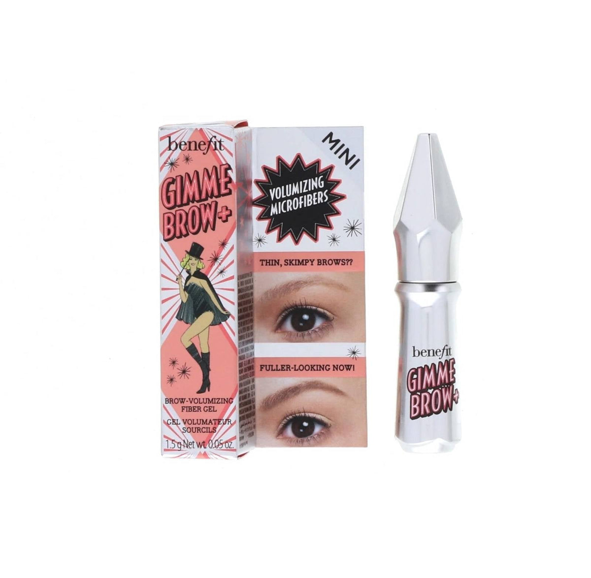 Benefit Cosmetics Gimme Brow+ Volumizing Eyebrow Mini Gel