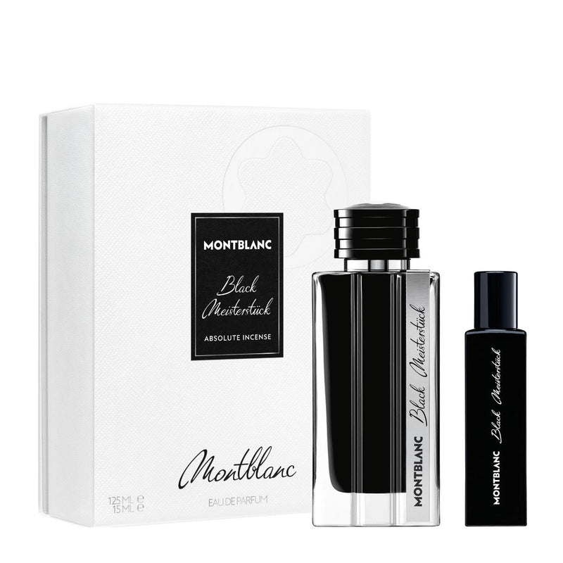 Mont Blanc Black Meisterstück EDP Gift Set Absolute Incense (125 ml + 15 ml)