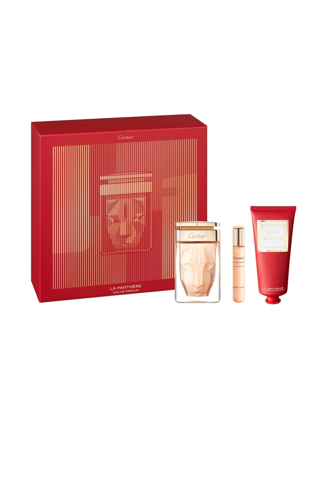Cartier La Panthere  Cofrert EDP 75 ml+10ml / Body Lotion