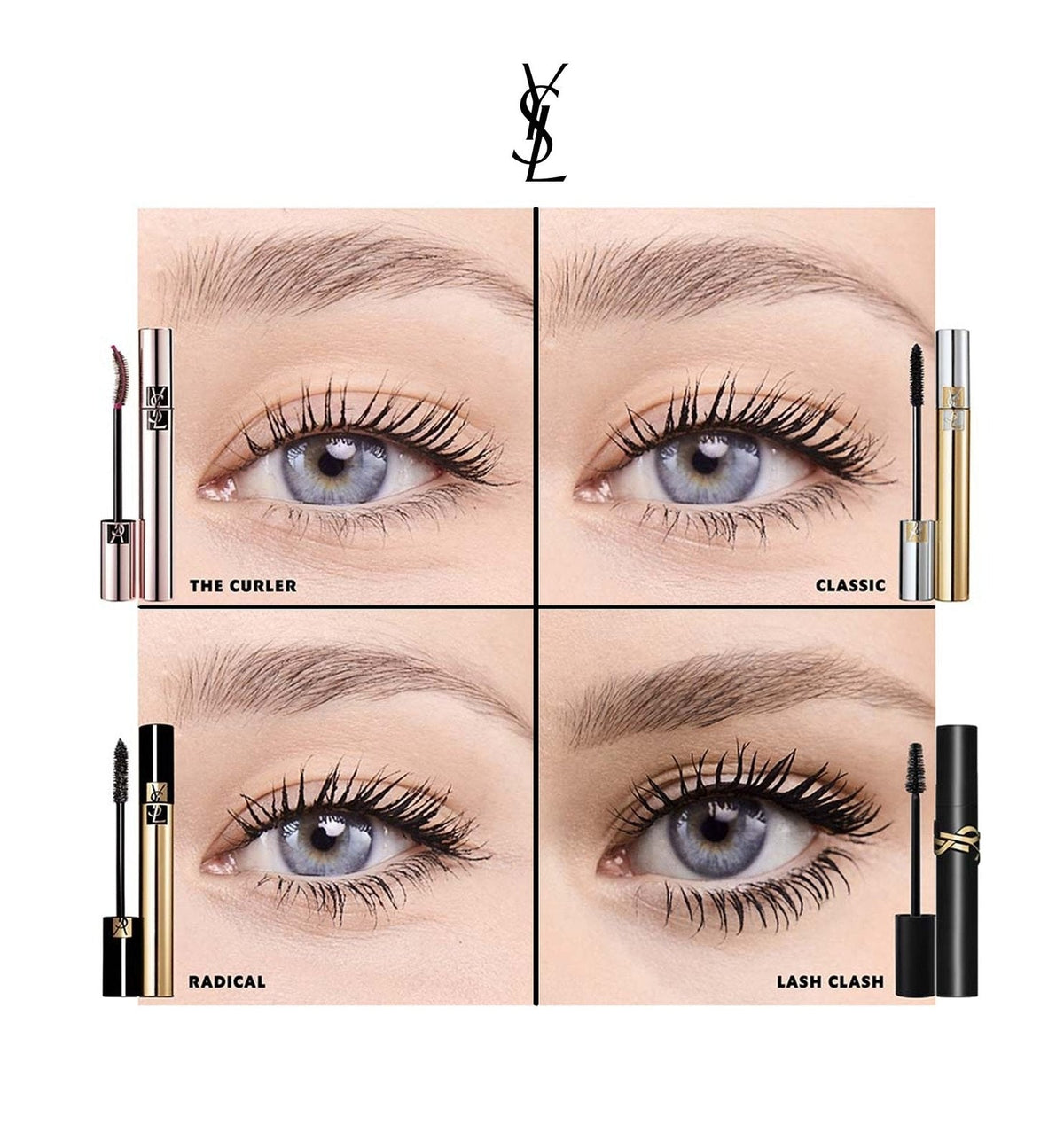 Yves Saint Laurent Lash Clash Extreme Volume Mascara - 01 Black 9ml