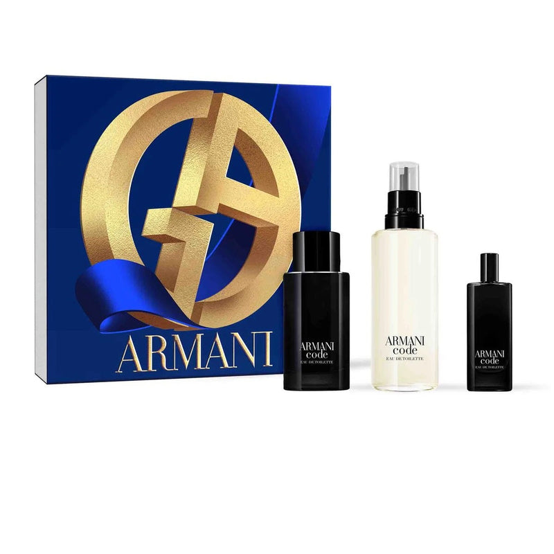 Giorgio Armani Armani Code Coffret EDT 75ml+15ml+ 150ml Refill